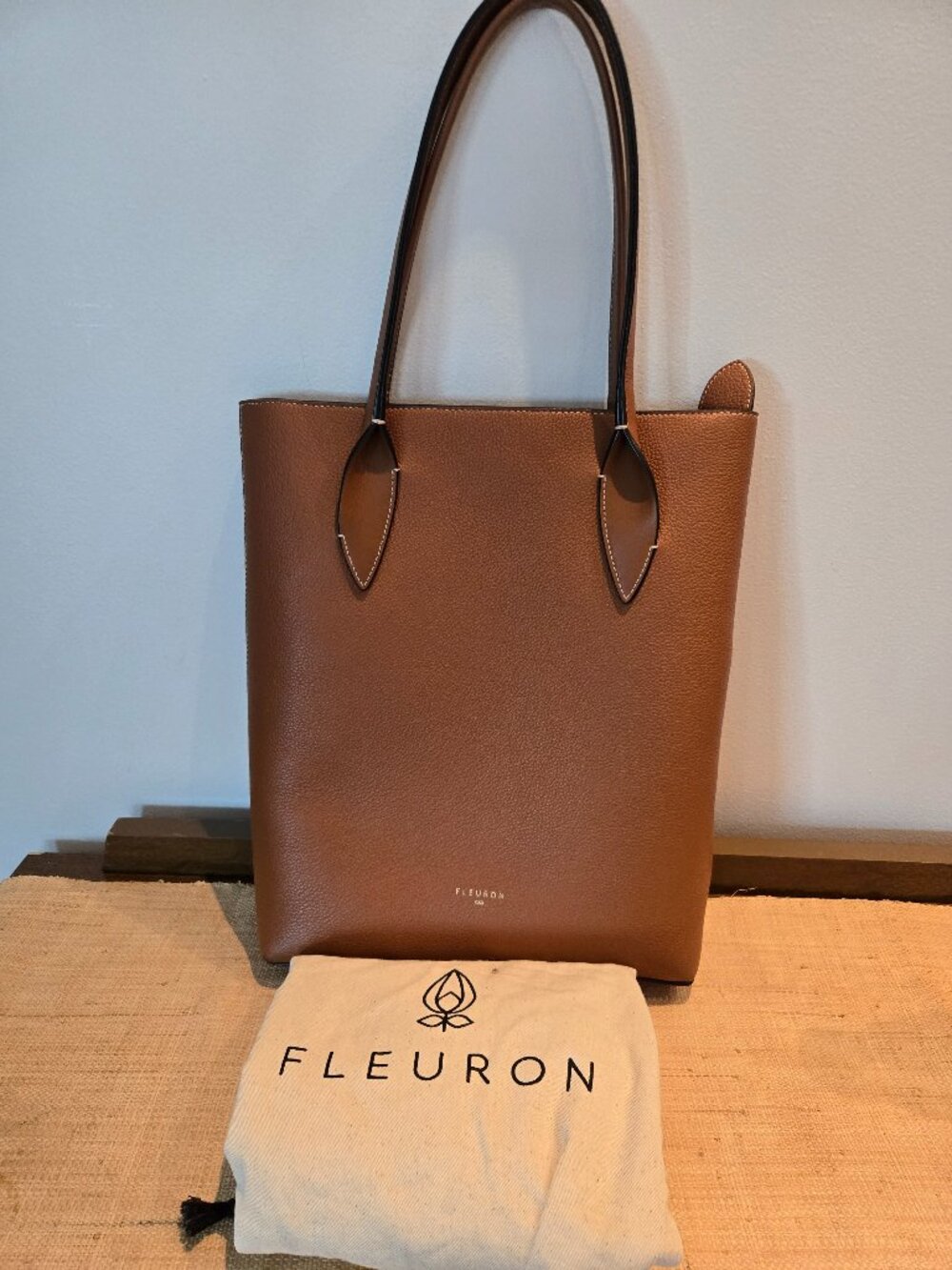 Fleuron Paris Bambou Tote - Excellent Condition ($962 CAD Retail)
